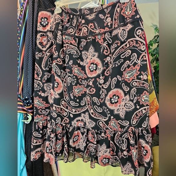 SET!! JH Collectible 2 PIECE SKIRT SET ~ SKIRT Size 18W WITH Shirt Top Size XL - Picture 7 of 7